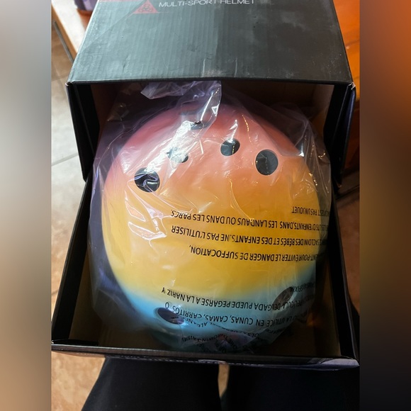 Multi-sport helmet. The certified sweatsaver by Triple Eight. New in box. - Picture 2 of 3